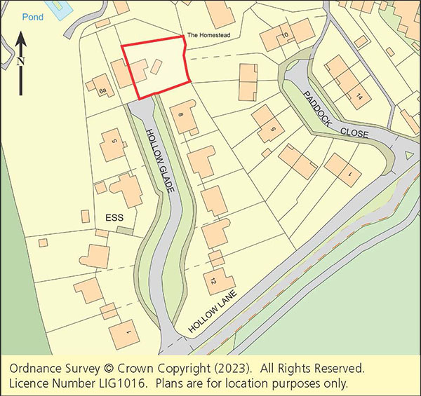 Lot: 36 - THREE-BEDROOM HOUSE IN A POPULAR VILLAGE ON A PLOT WITH LAPSED PLANNING -
